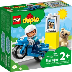 LEGO DUPLO Town Rescue Police Motorcycle Set 10967 - Image 2