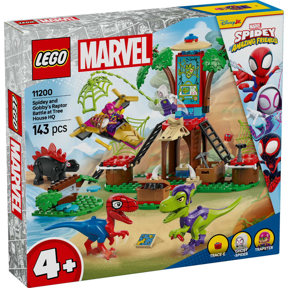 LEGO Marvel Spidey And His Amazing Friends Spidey and Gobby’s Raptor Battle at Tree House HQ 11200 - Image 8