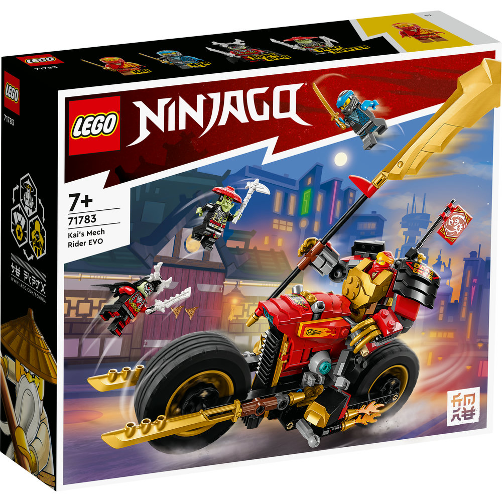 LEGO NINJAGO Kai’s Mech Rider EVO 71783 Building Toy Set (312 Pieces)