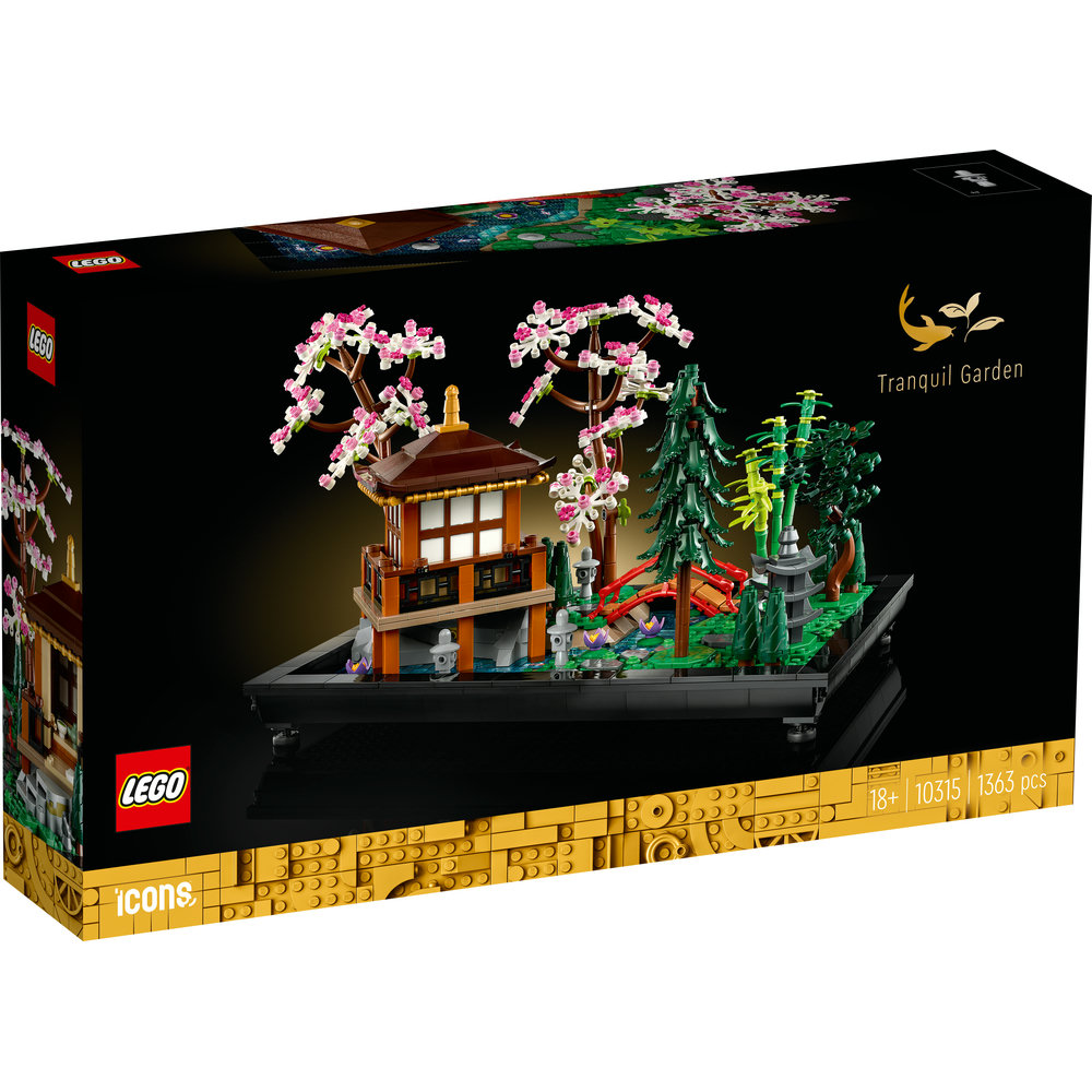 LEGO Icons Tranquil Garden 10315 Building Kit for Adults (1,363 Pieces) - Image 1