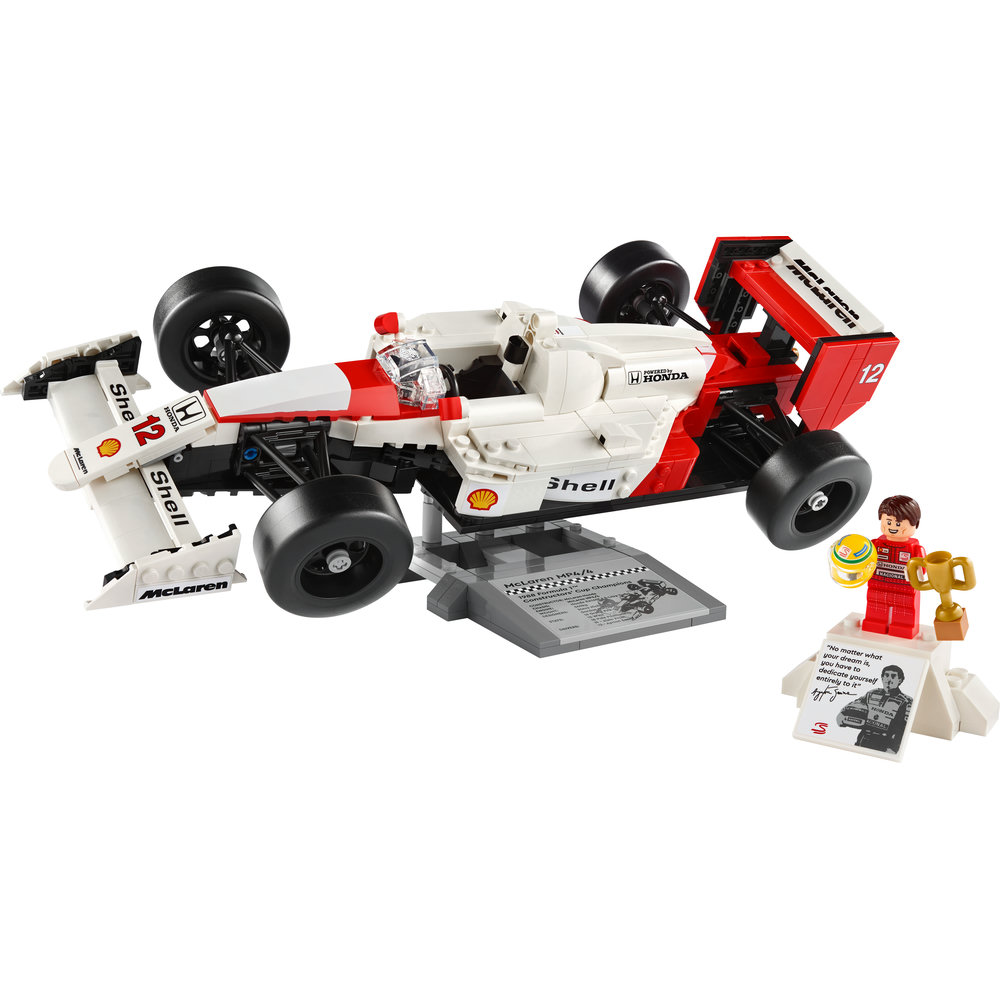 LEGO Icons McLaren MP4/4 & Ayrton Senna Set 10330 - Image 2