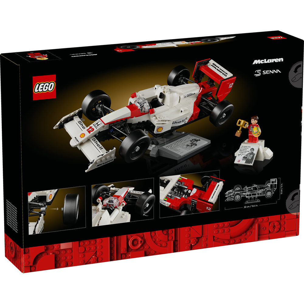 LEGO Icons McLaren MP4/4 & Ayrton Senna Set 10330 - Image 9