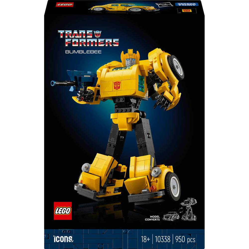 LEGO Icons Transformers Bumblebee Model Set 10338 - Image 1