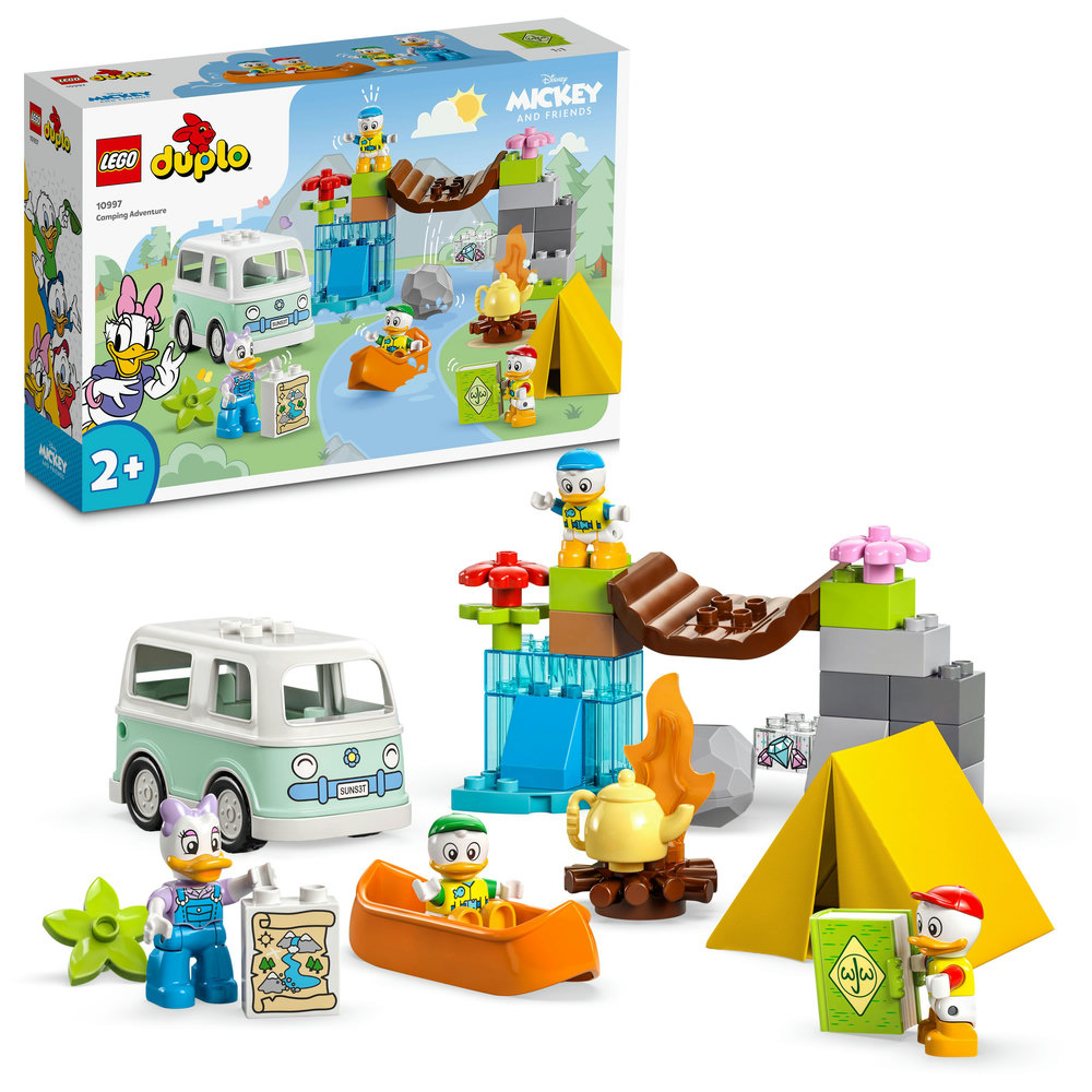 LEGO DUPLO Disney Mickey and Friends Camping Adventure 10997 (37 Pcs) - Image 1