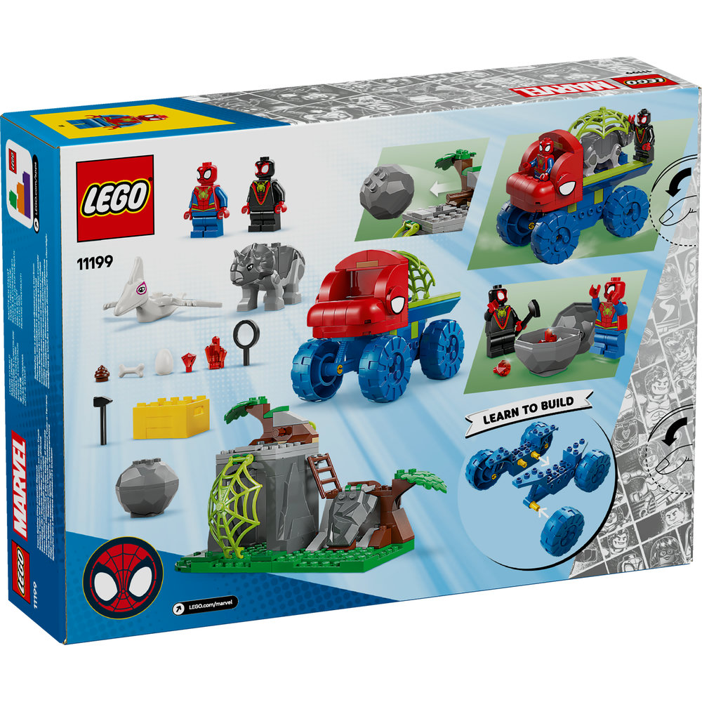 LEGO Marvel Spidey And His Amazing Friends Team Spidey Dino Crawler Rescue 11199 - Image 9