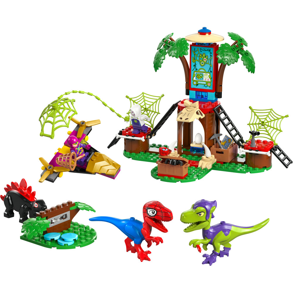 LEGO Marvel Spidey And His Amazing Friends Spidey and Gobby’s Raptor Battle at Tree House HQ 11200 - Image 2