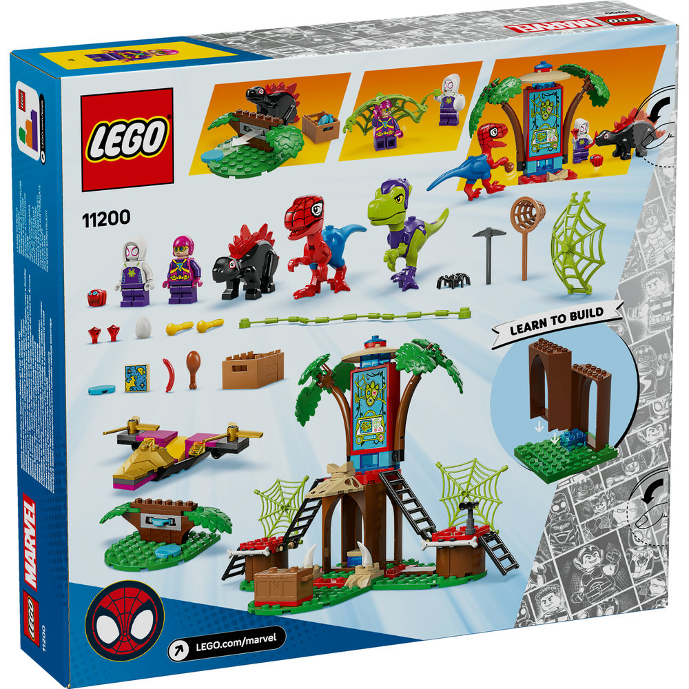 LEGO Marvel Spidey And His Amazing Friends Spidey and Gobby’s Raptor Battle at Tree House HQ 11200 - Image 9