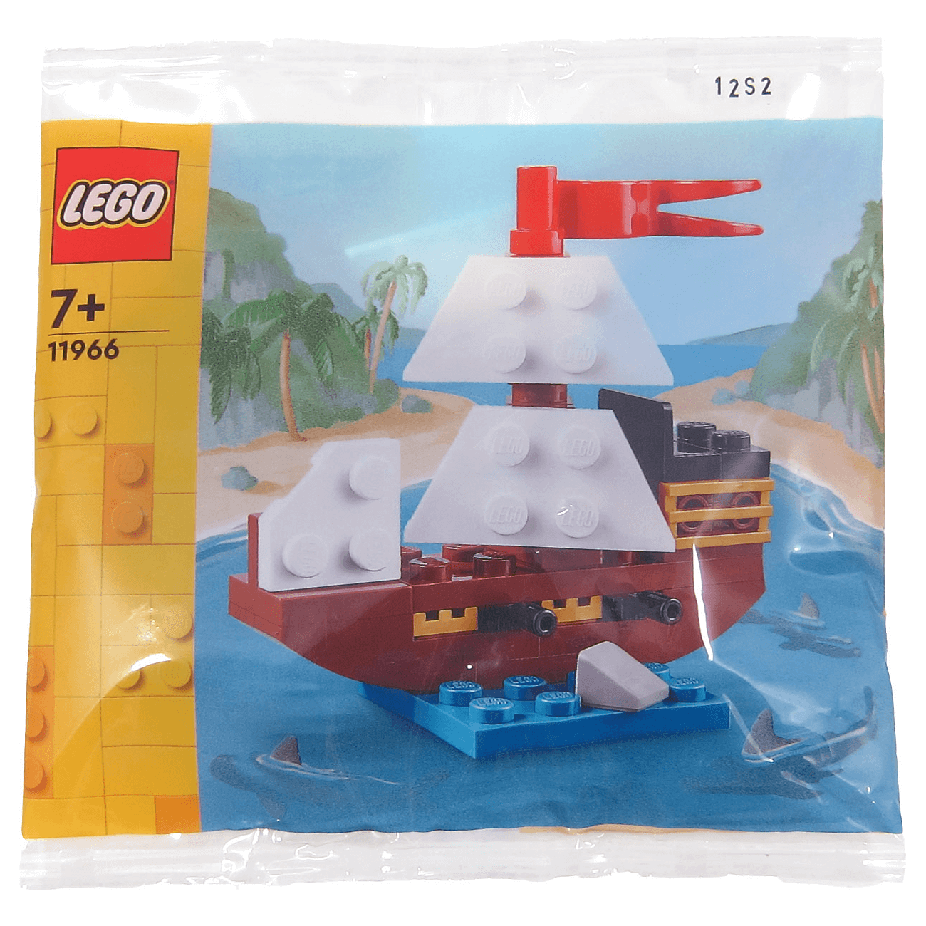 LEGO Creator Explorer Pirate Ship Polybag Set 11966 - Image 1