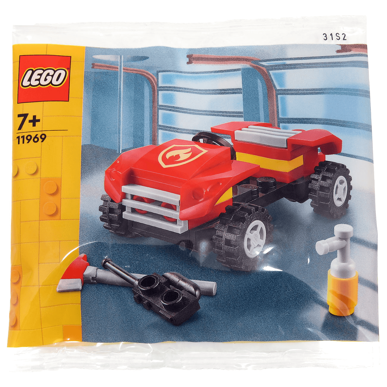 LEGO Creator Explorer Fire Vehicle Polybag Set 11969 - Image 1