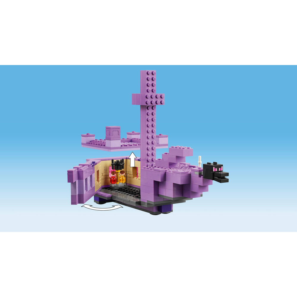 LEGO Minecraft The Ender Dragon and End Ship Toy 21264 - Image 5