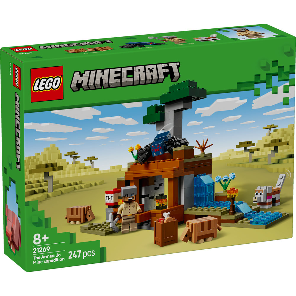 LEGO Minecraft The Armadillo Mine Expedition Video Game Figure 21269 - Image 8