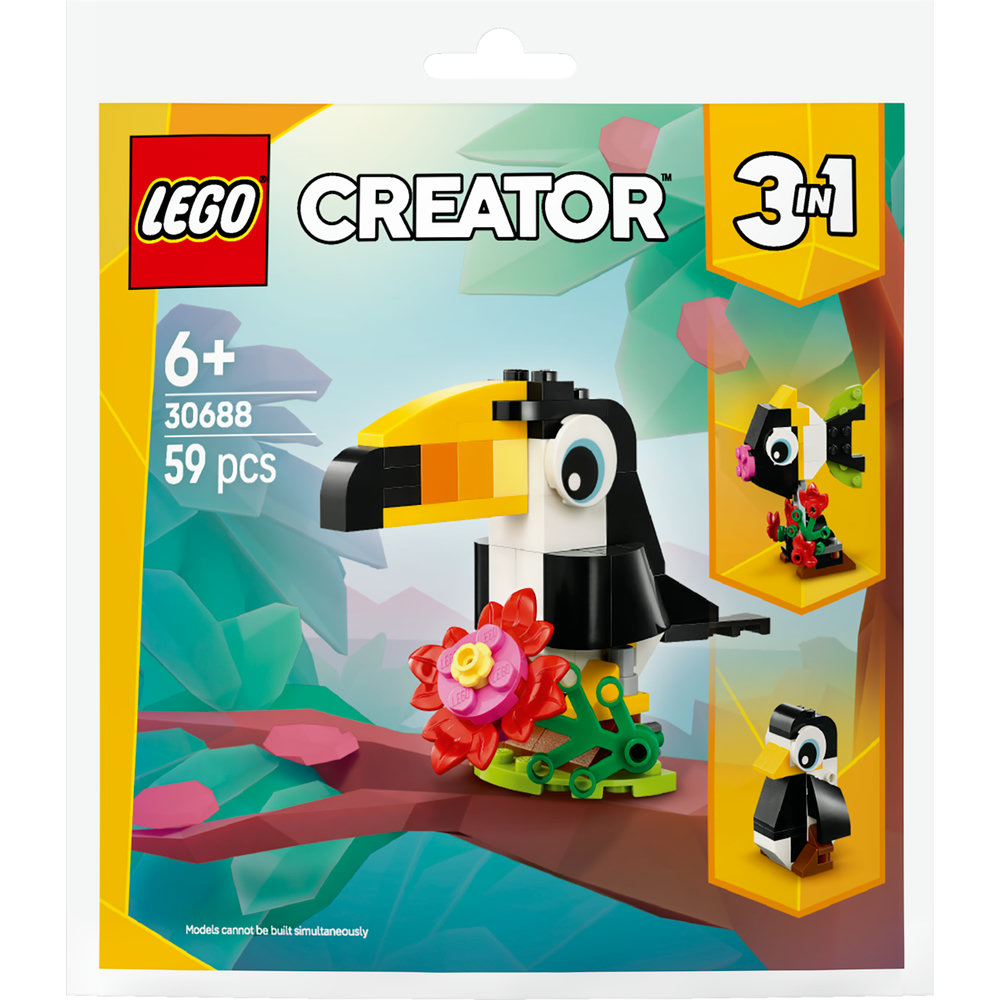 LEGO Creator Tropical Toucan Polybag Set 30688 - Image 1