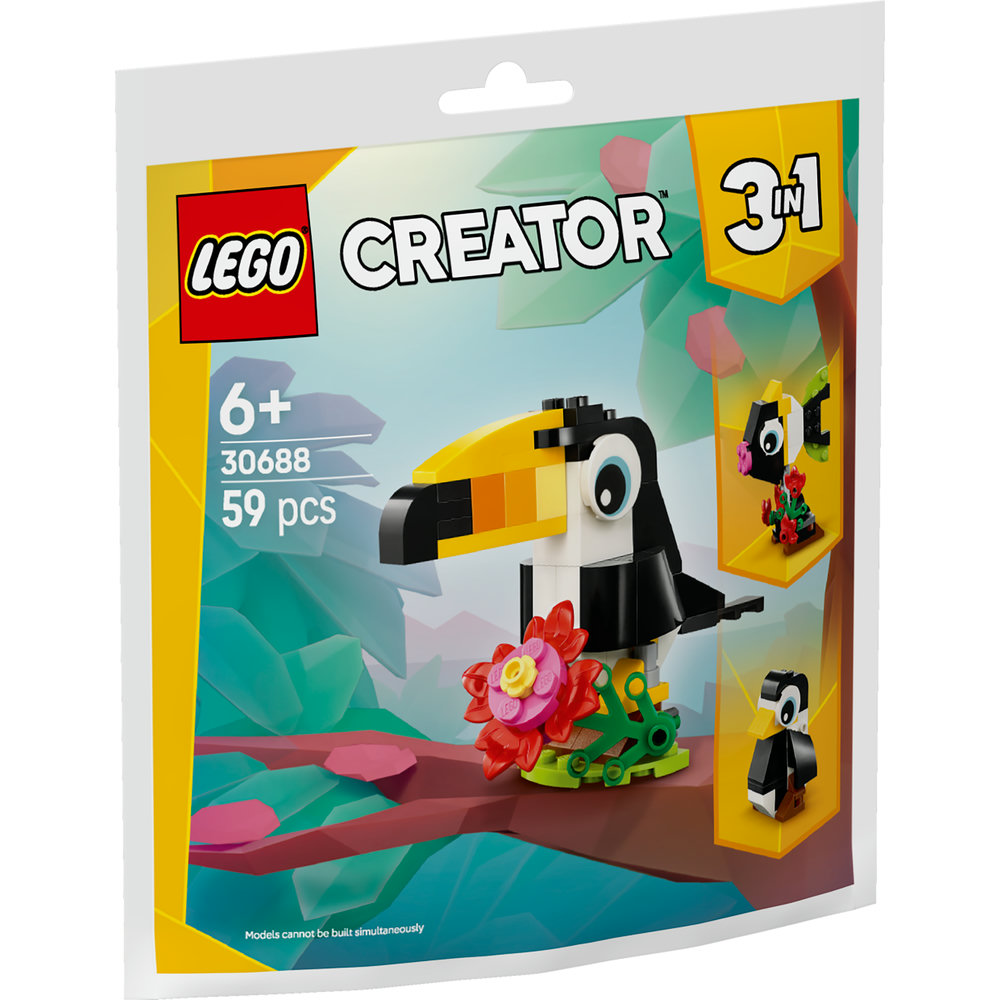 LEGO Creator Tropical Toucan Polybag Set 30688 - Image 3