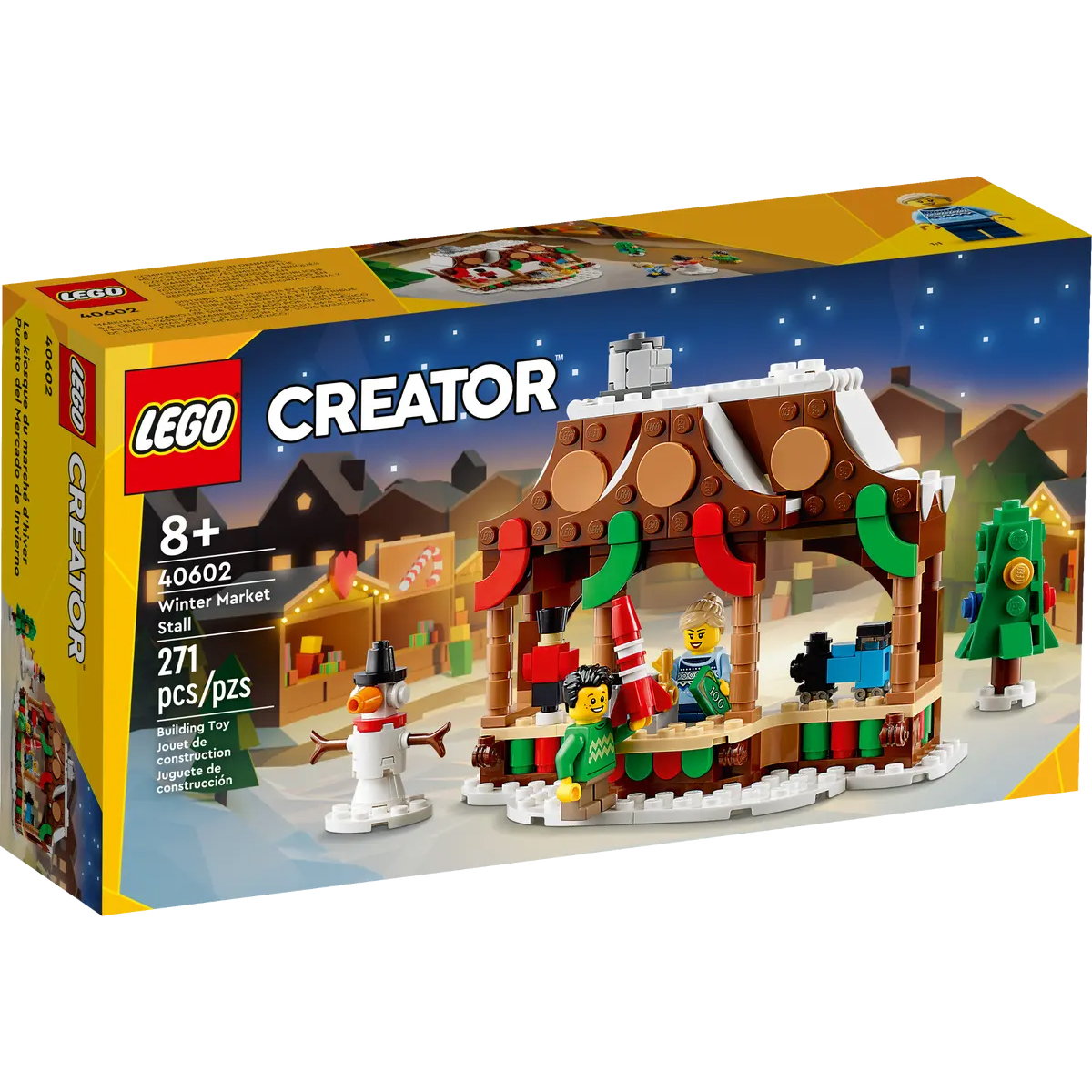 LEGO City Winter Market Store Christmas Promotional Set 40602 - Image 1