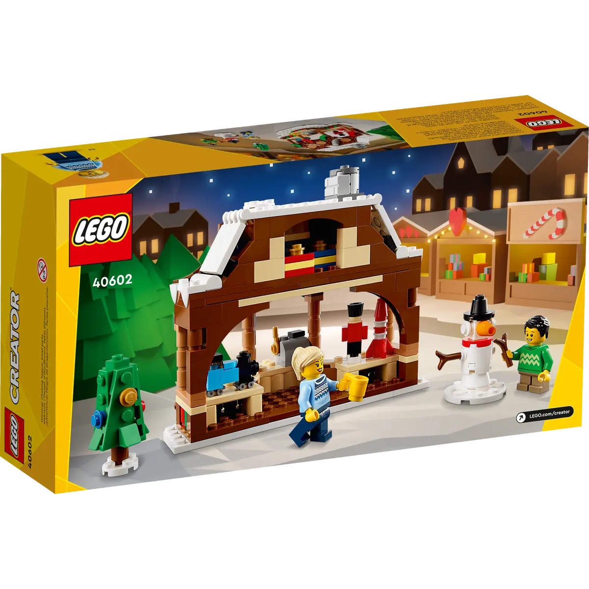 LEGO City Winter Market Store Christmas Promotional Set 40602 - Image 4