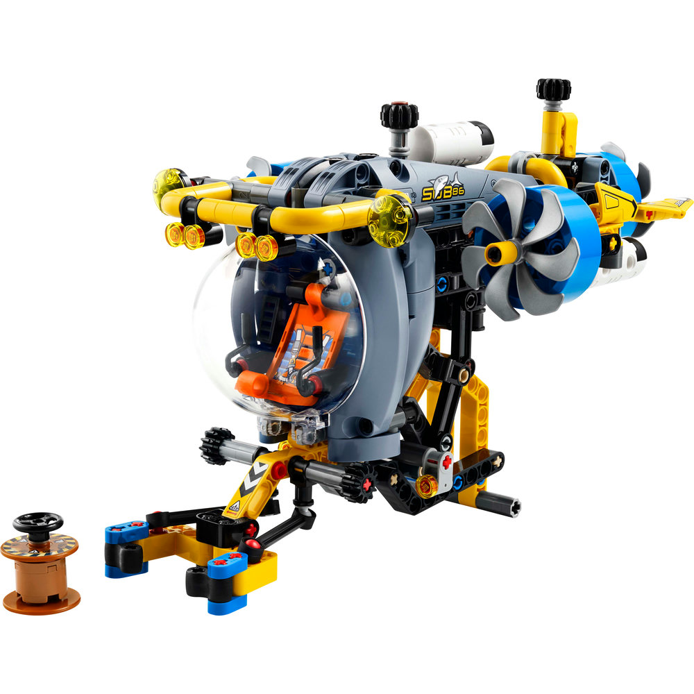 LEGO Technic Deep-Sea Research Submarine Toy Set 42201 - Image 2