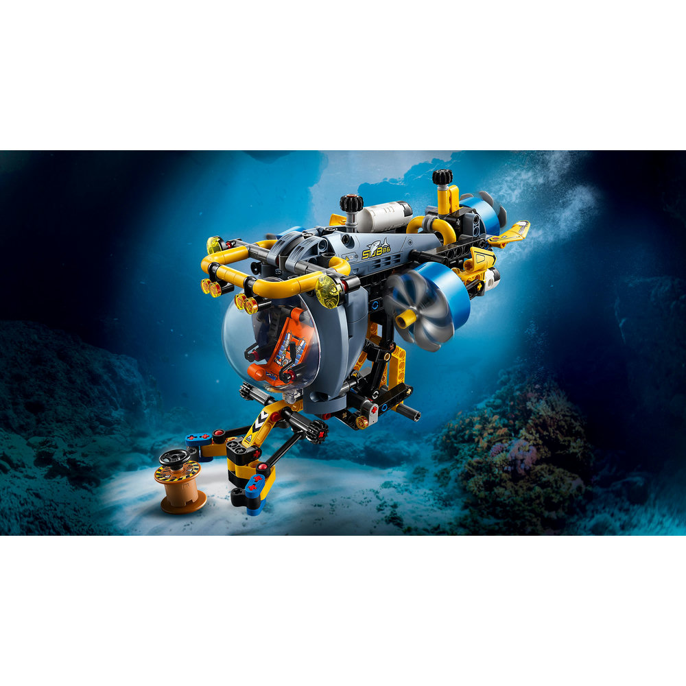 LEGO Technic Deep-Sea Research Submarine Toy Set 42201 - Image 3