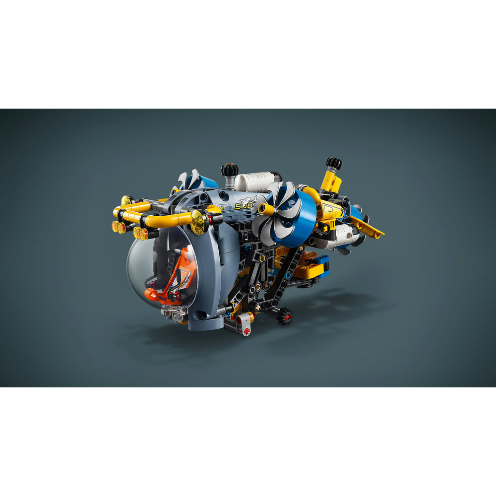 LEGO Technic Deep-Sea Research Submarine Toy Set 42201 - Image 4