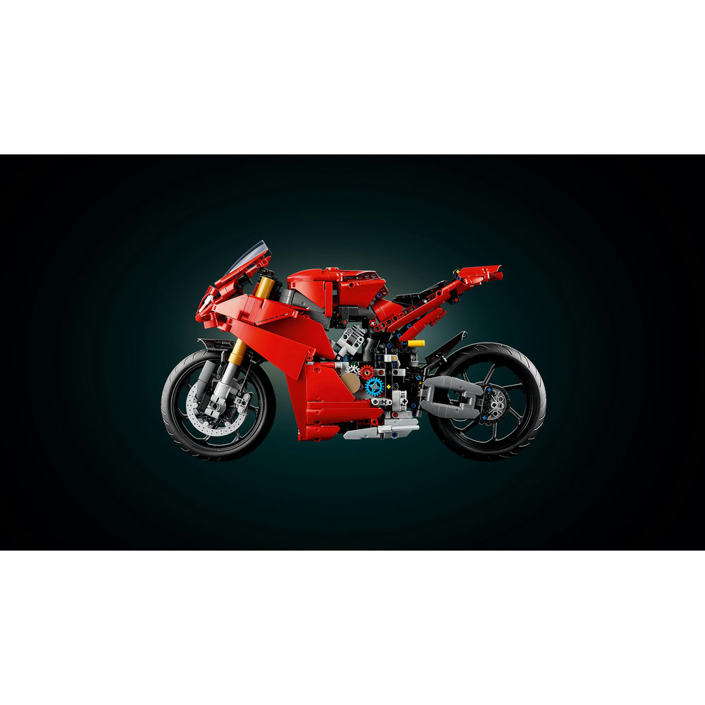 LEGO Technic Ducati Panigale V4 S Motorcycle Model Building Set 42202 - Image 4