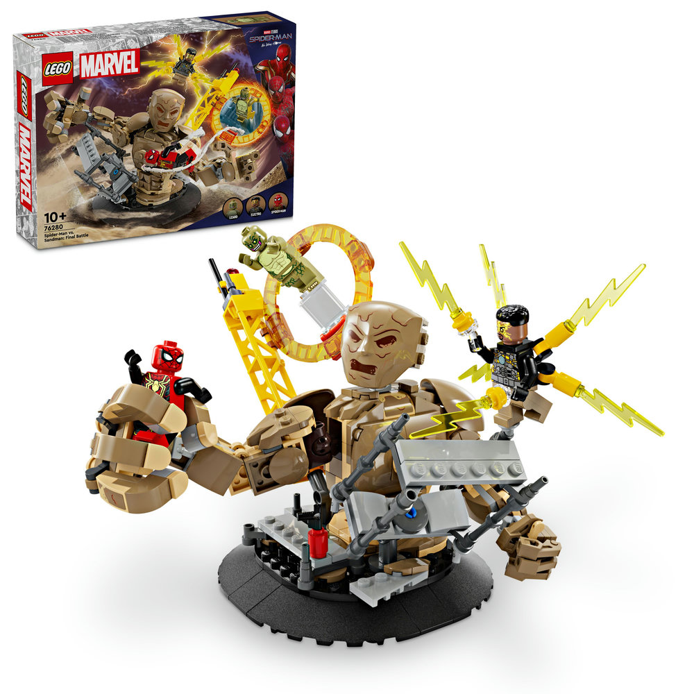 LEGO Marvel Super Heroes Spider-Man vs. Sandman: Final Battle Set 76280 - Image 1