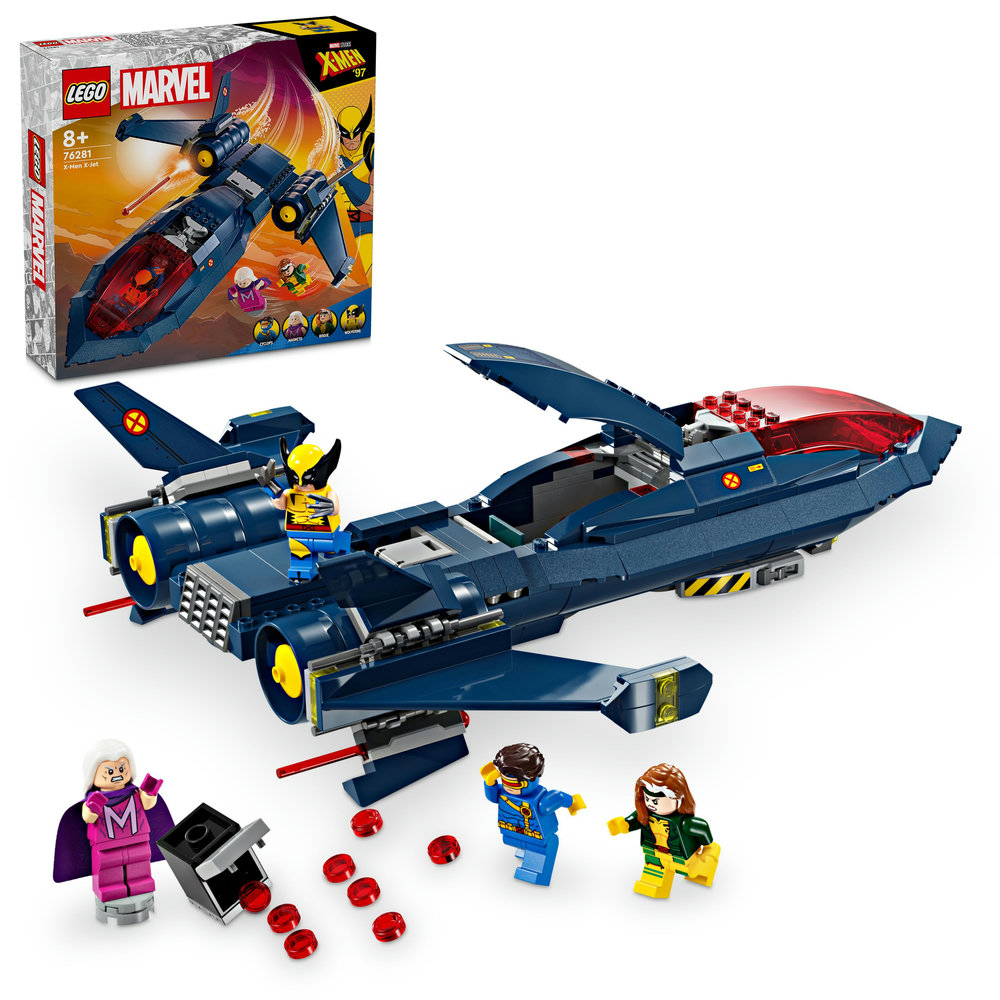 LEGO Marvel Super Heroes X-Men X-Jet Buildable Toy 76281 - Image 1