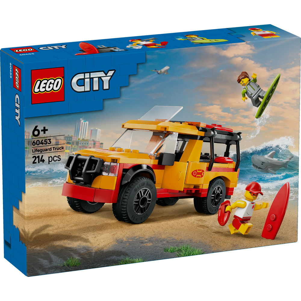 LEGO City Lifeguard Beach Rescue Truck Playset 60453 - Image 8