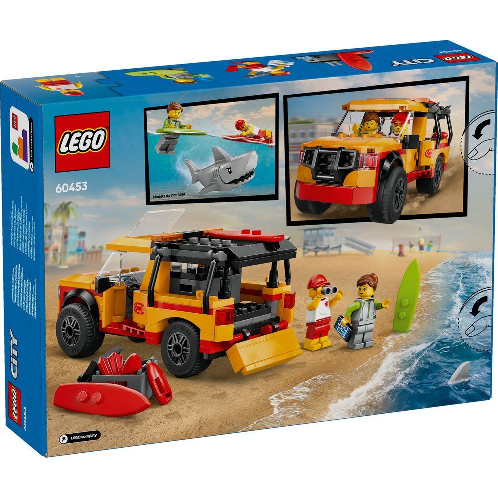 LEGO City Lifeguard Beach Rescue Truck Playset 60453 - Image 9