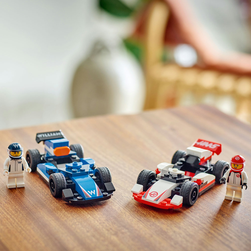 LEGO City F1 Williams Racing & Haas F1 Race Cars Vehicle Toy Set 60464 - Image 12