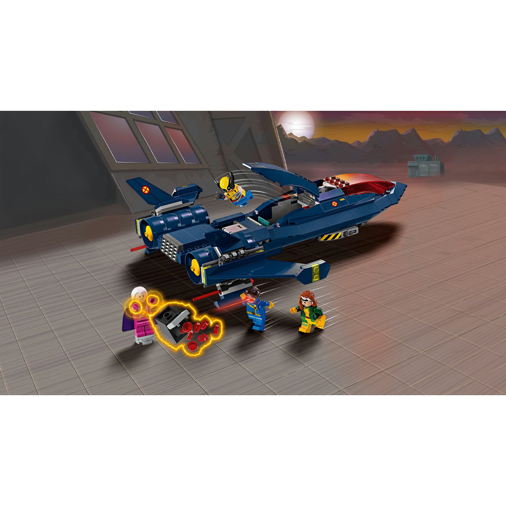 LEGO Marvel Super Heroes X-Men X-Jet Buildable Toy 76281 - Image 6