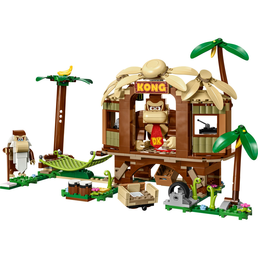 LEGO Super Mario Donkey Kong’s Tree House Expansion Set 71424 Building Toy Set (555 Pieces) - Image 2