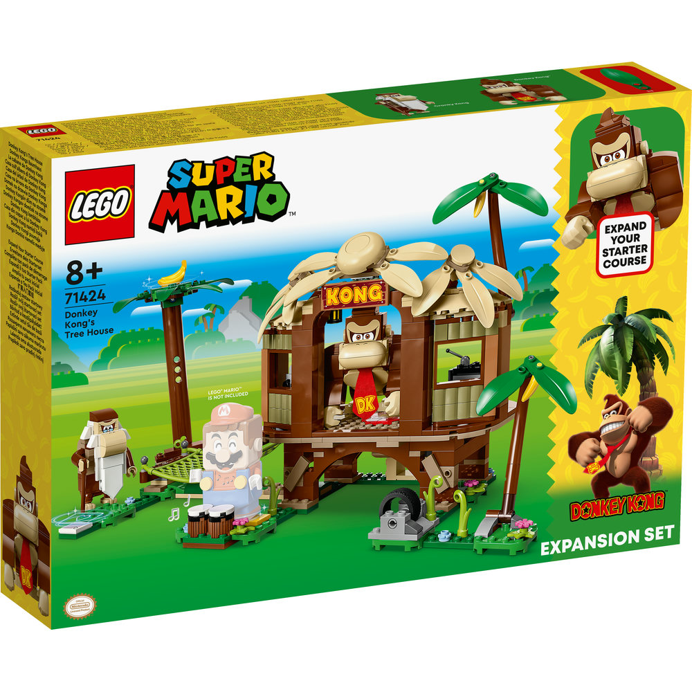 LEGO Super Mario Donkey Kong’s Tree House Expansion Set 71424 Building Toy Set (555 Pieces) - Image 7