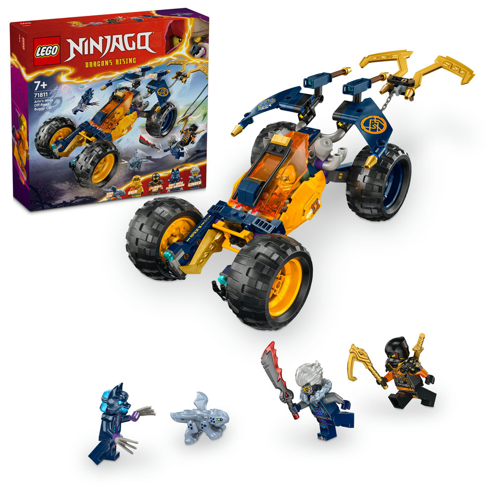 LEGO NINJAGO Arin’s Ninja Off-Road Buggy Car 71811 - Image 1