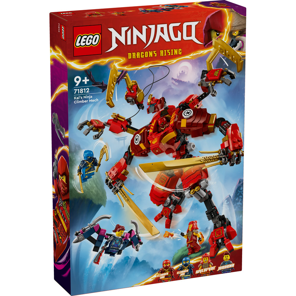 LEGO NINJAGO Kai’s Ninja Climber Mech Toy Set 71812 - Image 7