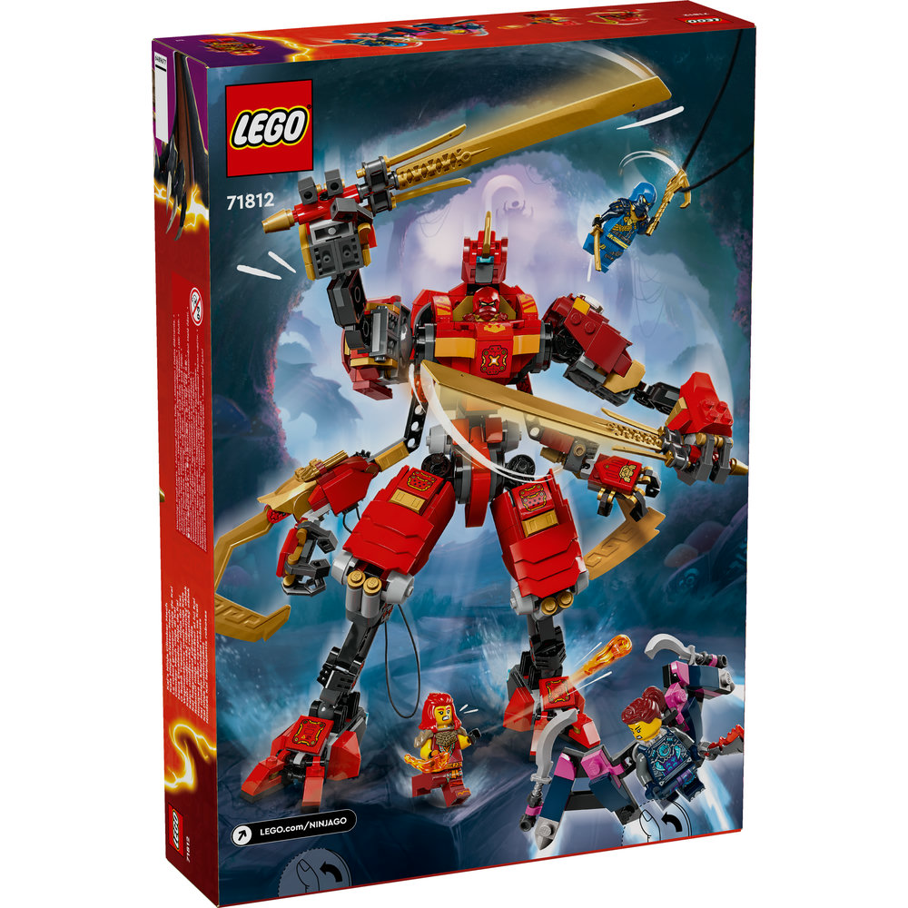 LEGO NINJAGO Kai’s Ninja Climber Mech Toy Set 71812 - Image 8