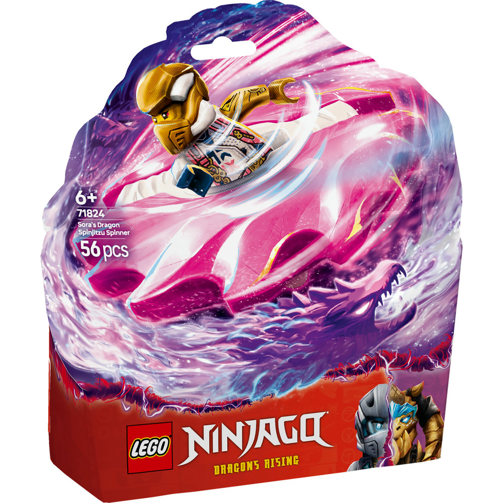 LEGO NINJAGO Sora’s Dragon Spinjitzu Spinner Action Toy Set 71824 - Image 8