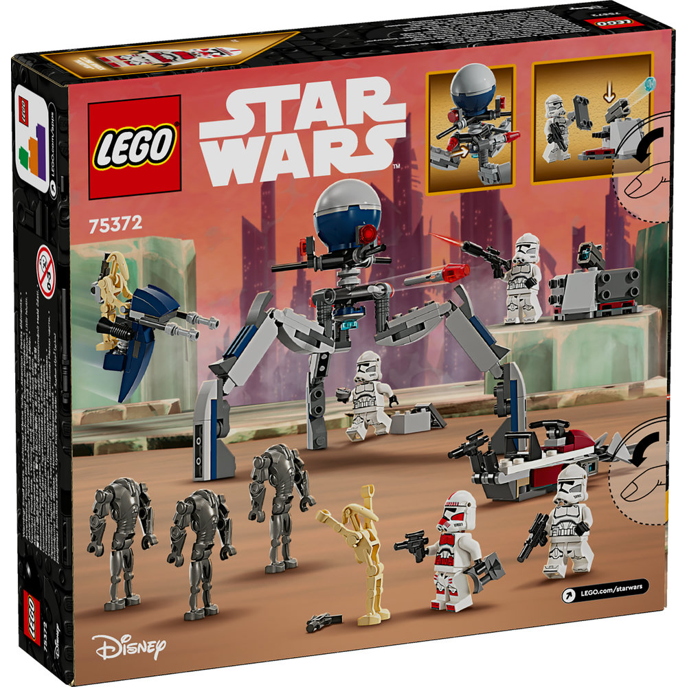 LEGO Star Wars Clone Trooper & Battle Droid Battle Pack 75372 - Image 8