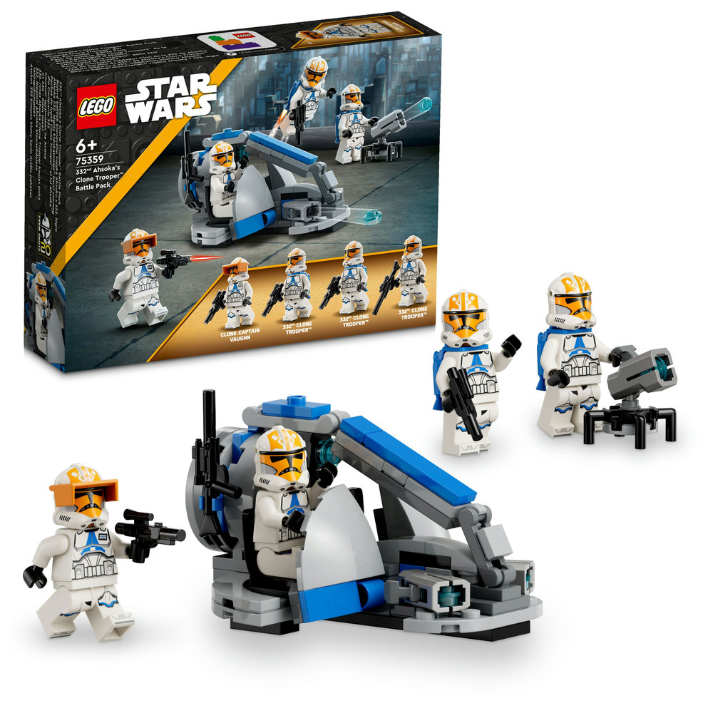 LEGO Star Wars 332nd Ahsoka’s Clone Trooper Battle Pack 75359 (108 Pieces) - Image 1