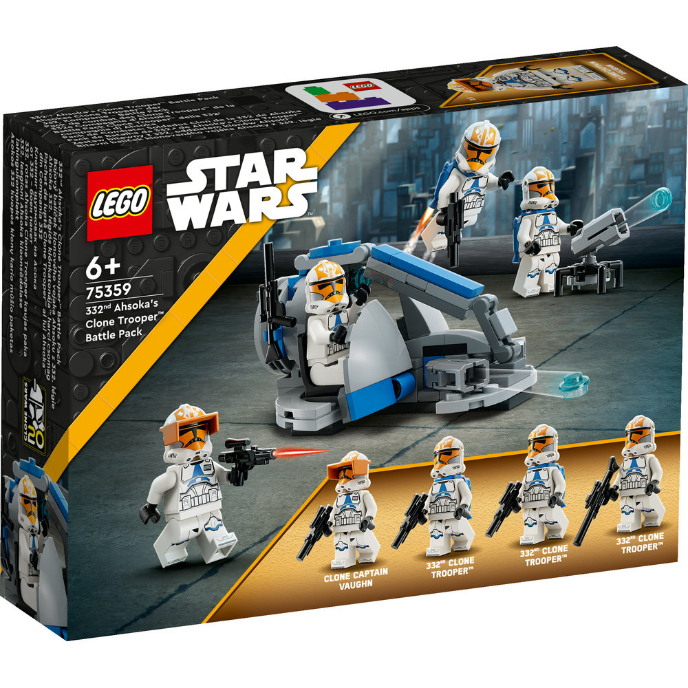 LEGO Star Wars 332nd Ahsoka’s Clone Trooper Battle Pack 75359 (108 Pieces) - Image 6