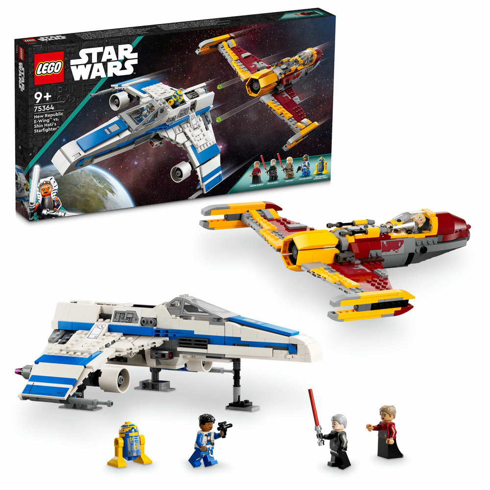 LEGO Star Wars New Republic E-Wing vs. Shin Hati’s Starfighter 75364 (1,056 Pcs) - Image 1