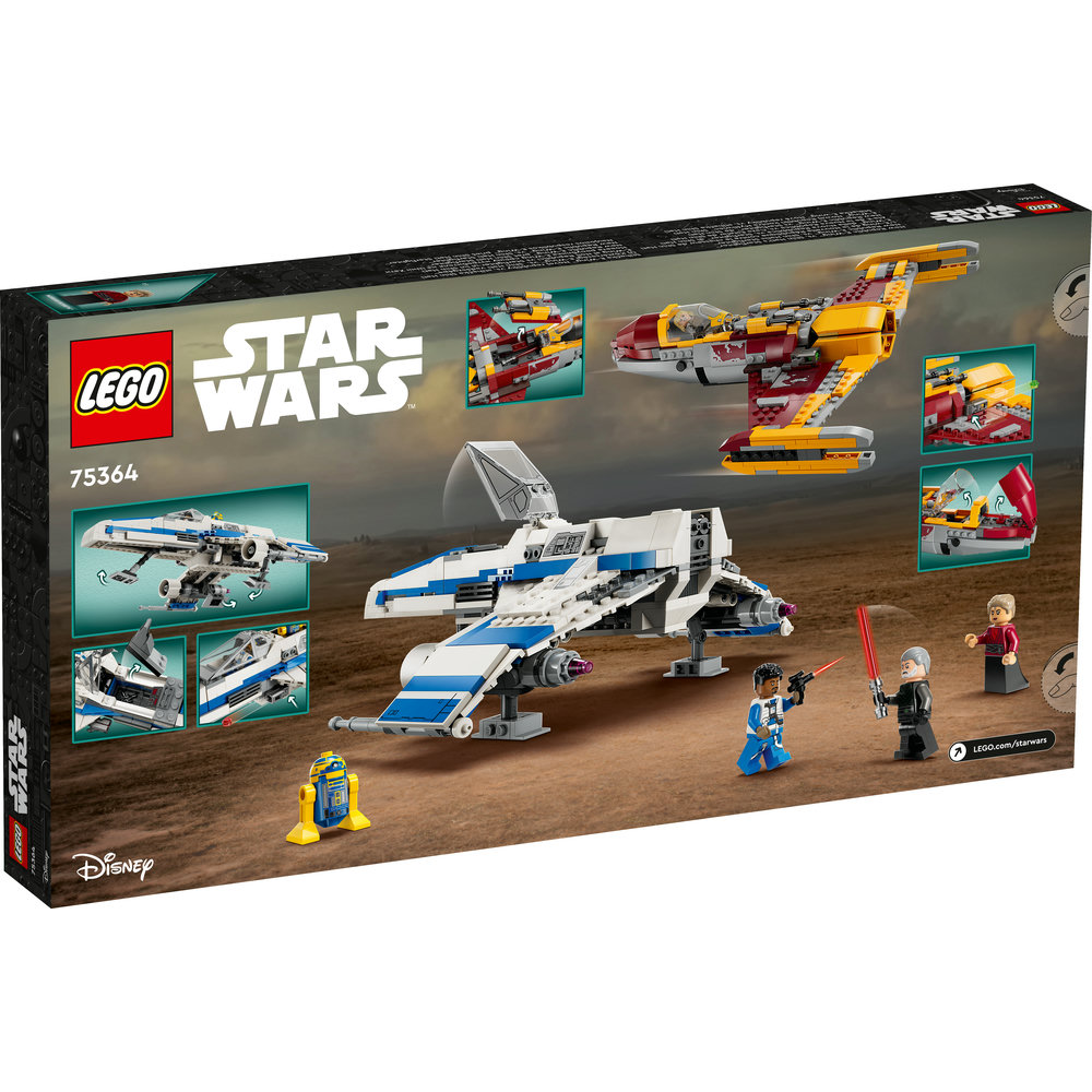 LEGO Star Wars New Republic E-Wing vs. Shin Hati’s Starfighter 75364 (1,056 Pcs) - Image 9