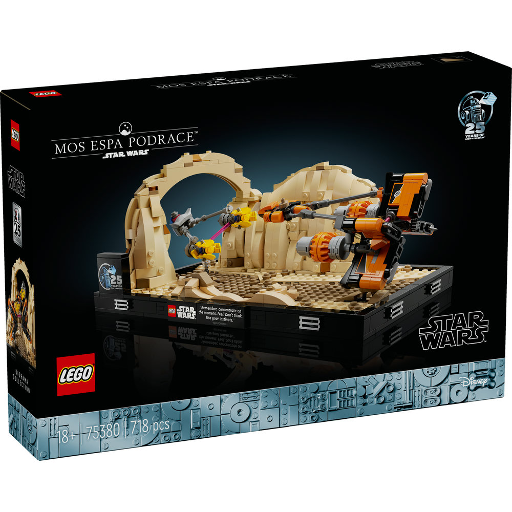 LEGO Star Wars Mos Espa Podrace Diorama Set 75380 - Image 1