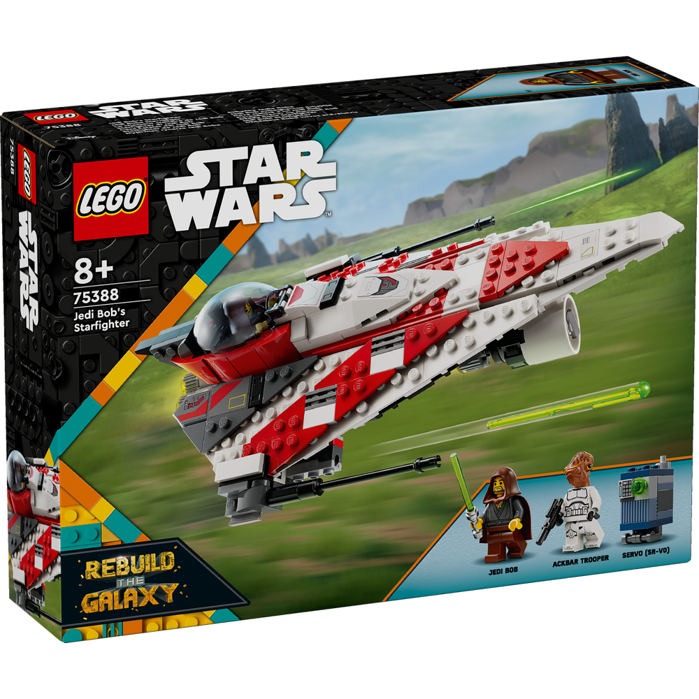 LEGO Star Wars Jedi Bob’s Starfighter Building Toy Set 75388 - Image 8