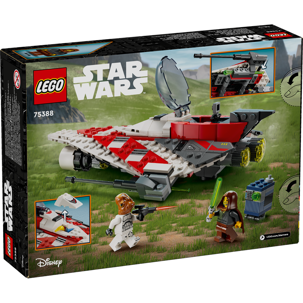 LEGO Star Wars Jedi Bob’s Starfighter Building Toy Set 75388 - Image 9