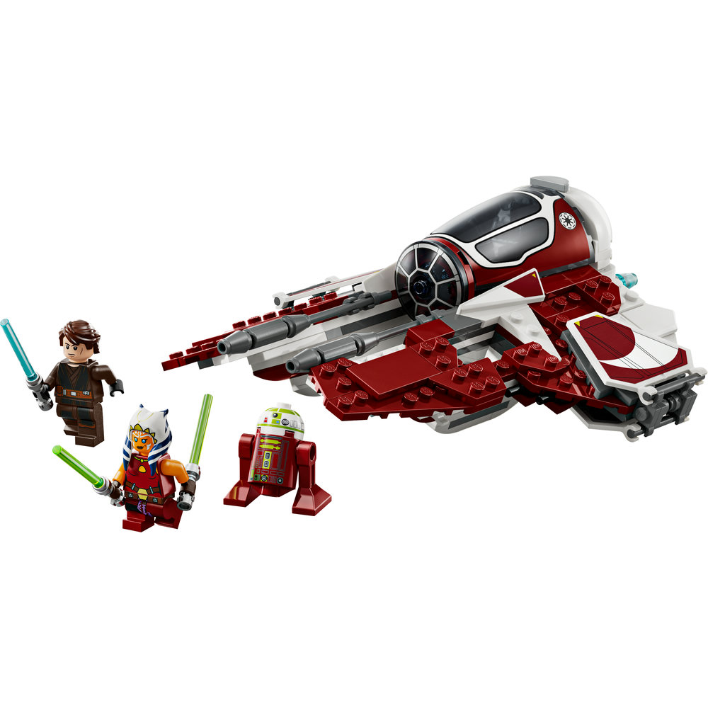 LEGO Star Wars Ahsoka’s Jedi Interceptor Starfighter Building Toy 75401 - Image 2