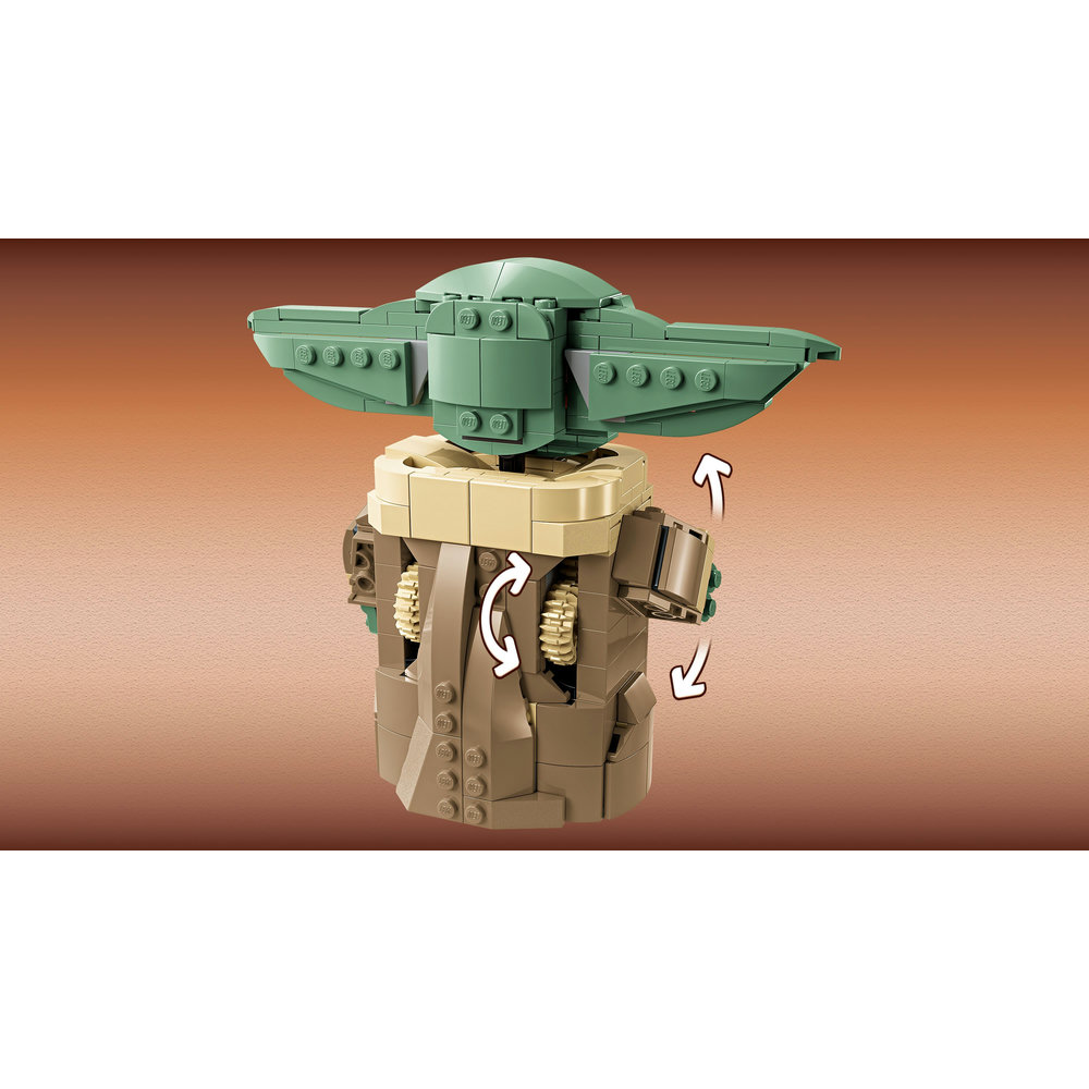 LEGO Star Wars: The Mandalorian Grogu with Hover Pram, Buildable Figure 75403 - Image 5