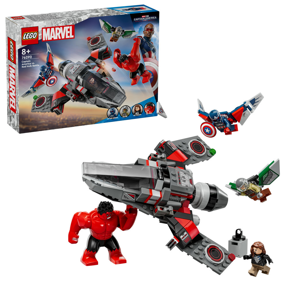 LEGO Marvel Super Heroes Captain America vs. Red Hulk Battle 76292 - Image 1