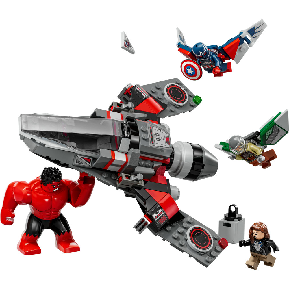 LEGO Marvel Super Heroes Captain America vs. Red Hulk Battle 76292 - Image 2