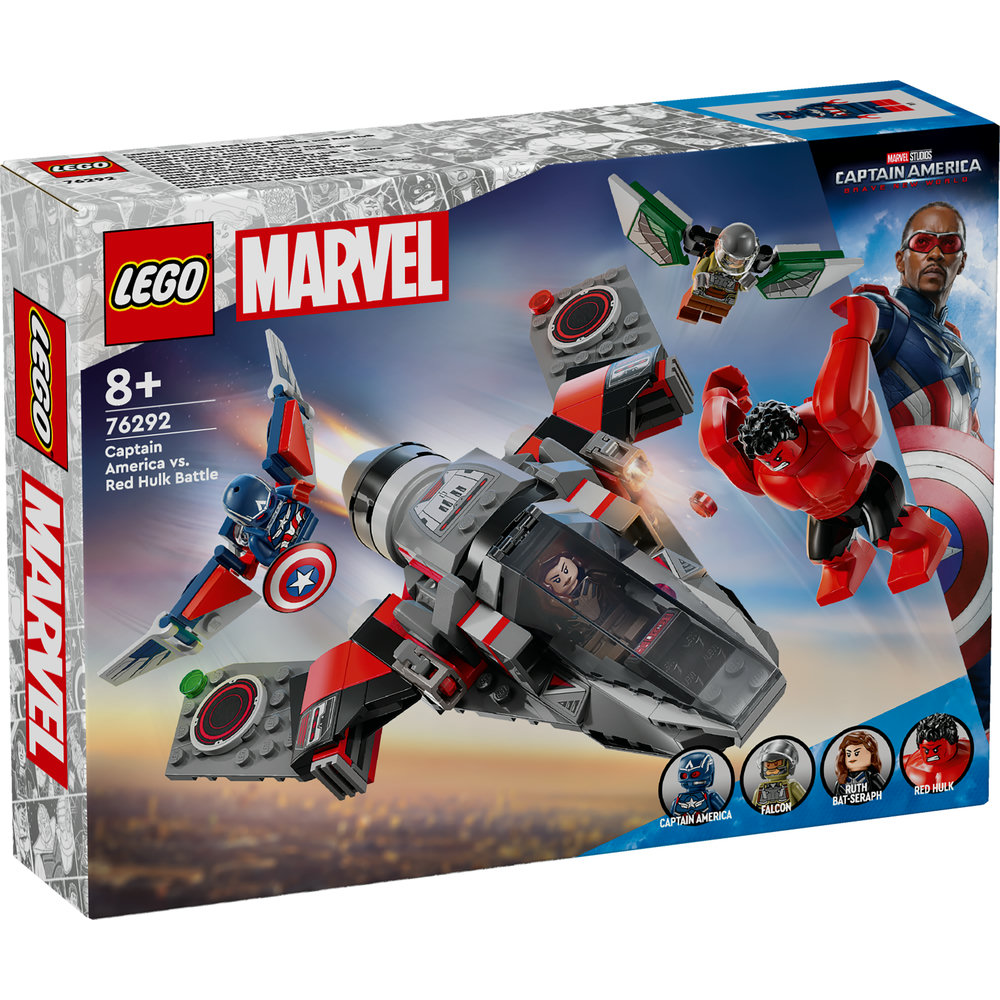 LEGO Marvel Super Heroes Captain America vs. Red Hulk Battle 76292 - Image 8