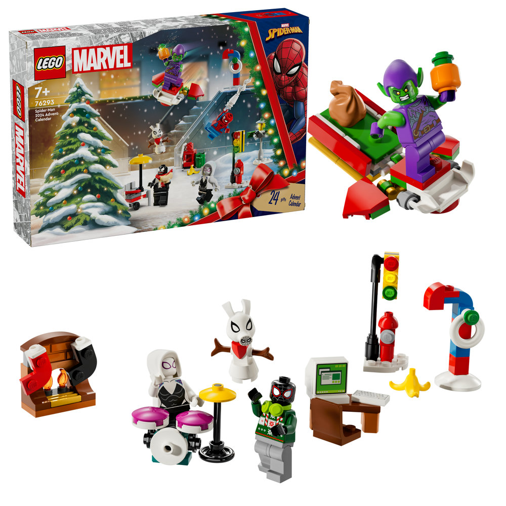 LEGO Marvel Super Heroes Spider-Man Christmas Advent Calendar 2024 Set 76293 - Image 1