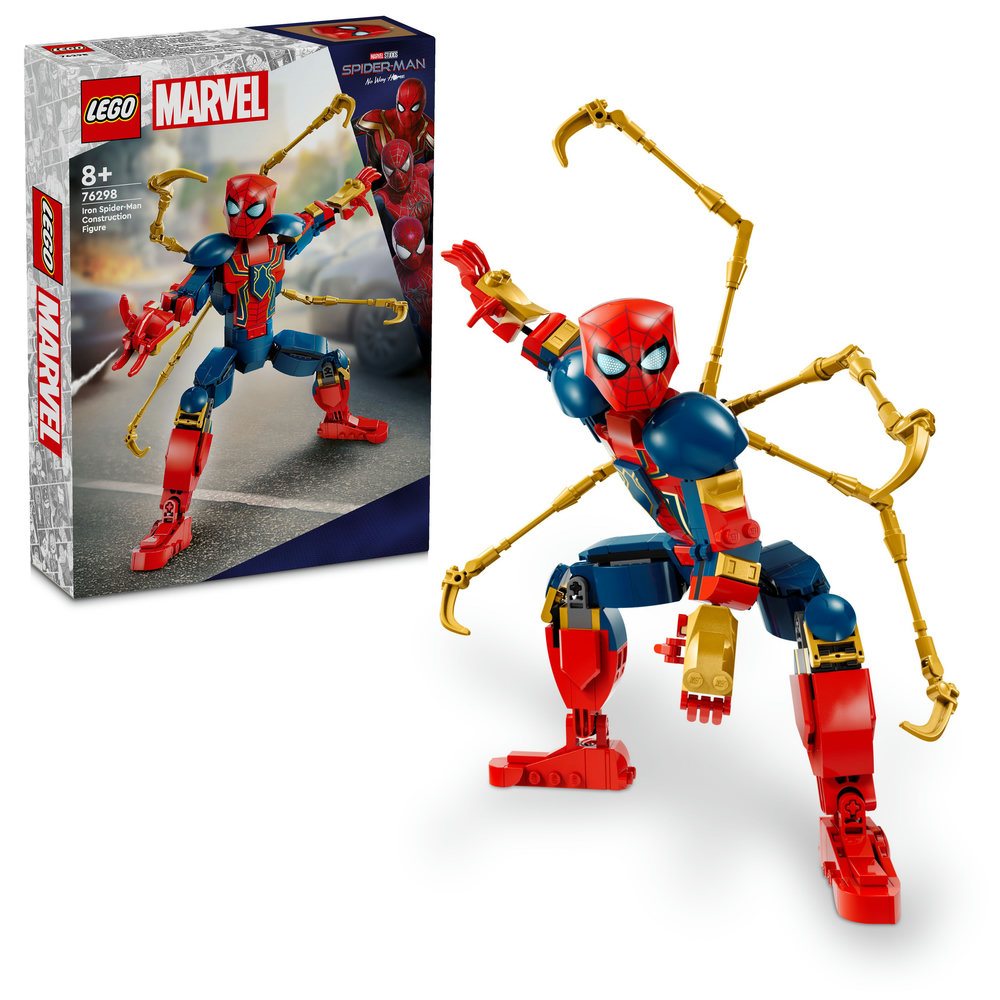 LEGO Marvel Super Heroes Iron Spider-Man Construction Figure 76298 - Image 1